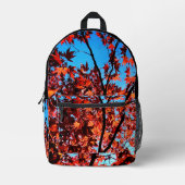 紅葉 プリントバックパック (正面)