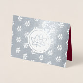 紅葉&ベリーサンクスギビング実在 箔カード (正面)