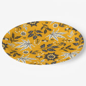 紅葉、ベリー&どんぐり ペーパープレート (アングル)