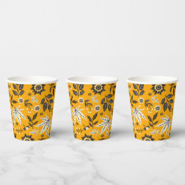 紅葉、ベリー&どんぐり 紙コップ