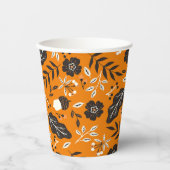 紅葉、ベリー&アコーズ紙カップ 紙コップ (正面)