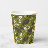 紅葉、ベリー&アコーズ紙カップ 紙コップ (正面)