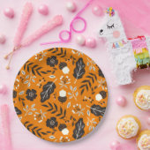 紅葉、ベリー&アコーズ紙プレート ペーパープレート (パーティー)