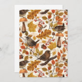 紅葉、ベリー、キノコ、レンチ (正面/裏面)