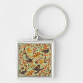 紅葉、ベリー、キノコ、レンチ キーホルダー (正面)