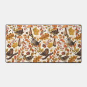 紅葉、ベリー、キノコ、レンチ デスクマット (正面)