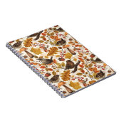 紅葉、ベリー、キノコ、レンチ ノートブック (右側)