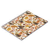 紅葉、ベリー、キノコ、レンチ ノートブック (左側)