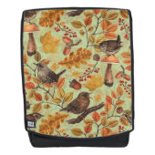紅葉、ベリー、キノコ、レンチ バックパック (正面)