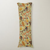 紅葉、ベリー、キノコ、レンチ ボディピロー (正面縦)