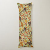 紅葉、ベリー、キノコ、レンチ ボディピロー (裏面 (縦))