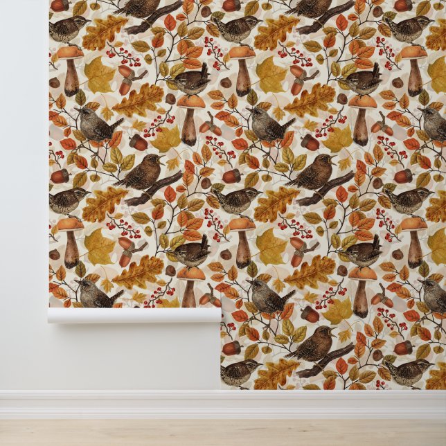 紅葉、ベリー、キノコ、レンチ 壁紙 (アプリケーション)