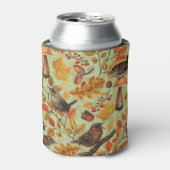 紅葉、ベリー、キノコ、レンチ 缶クーラー (缶正面)