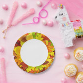 紅葉 ペーパープレート (パーティー)