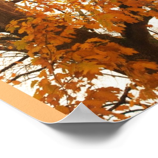 紅葉 ポスター (角)