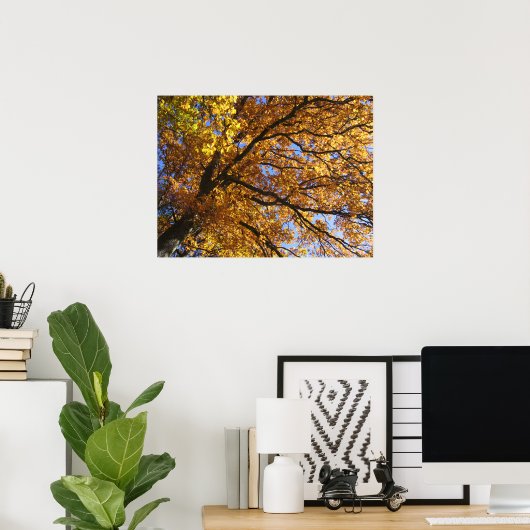 紅葉 ポスター (ホームオフィス)