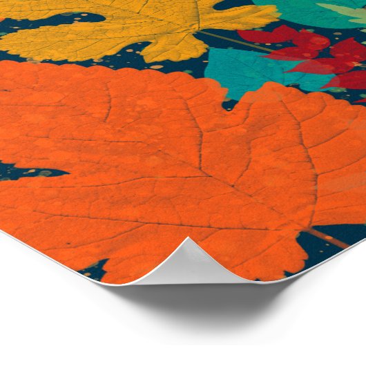 紅葉 ポスター (角)