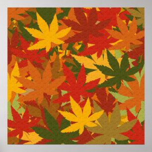 紅葉 ポスター