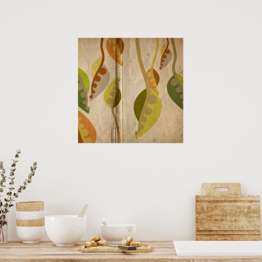 紅葉 ポスター (キッチン)