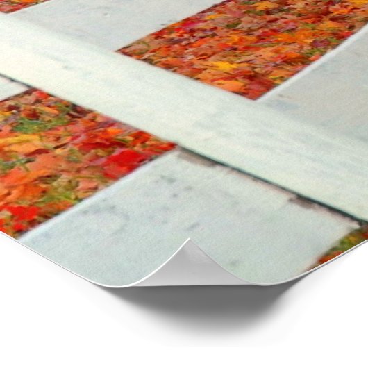 紅葉 ポスター (角)