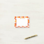 紅葉 ポストイット (デスク上)