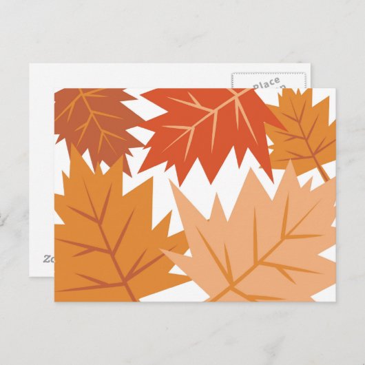紅葉 ポストカード (正面/裏面)