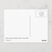 紅葉 ポストカード (裏面)