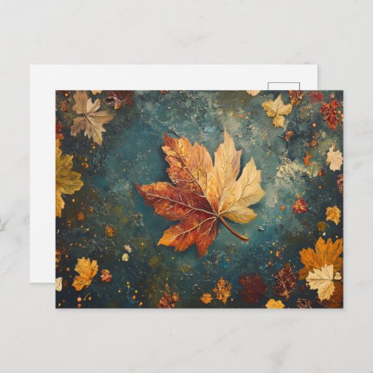 紅葉 ポストカード (正面/裏面)