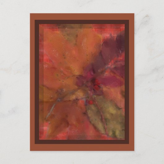 紅葉 ポストカード (正面)