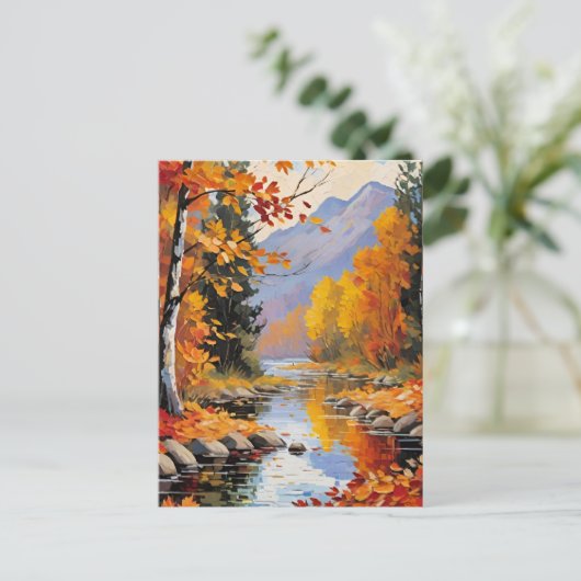 紅葉 ポストカード (スタンド正面)