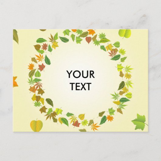 紅葉 ポストカード (正面)