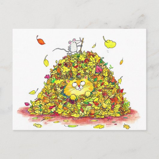 紅葉 ポストカード (正面)