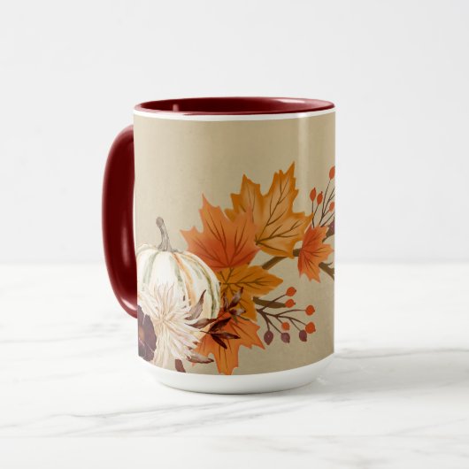 紅葉 マグカップ (正面左)