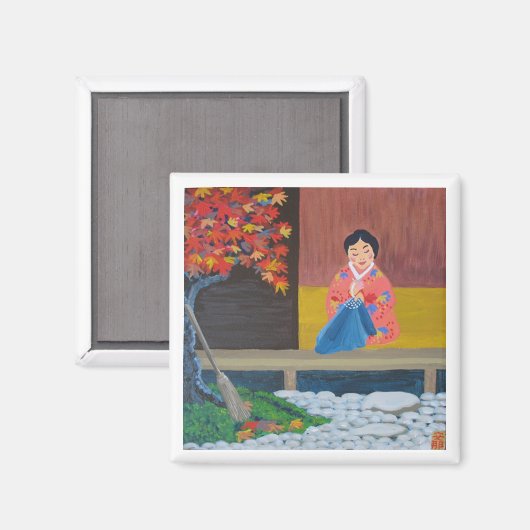 紅葉 マグネット (正面/裏面)