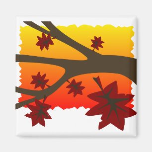 紅葉 マグネット