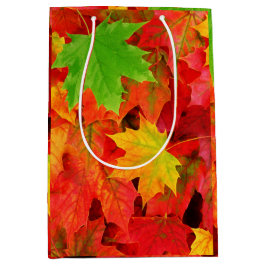 紅葉 ミディアムペーパーバッグ