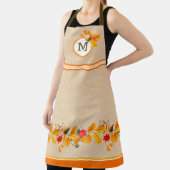 紅葉 モノグラムの エプロン (インサイチュ)