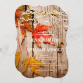 紅葉&ライツメイスン素朴ズ結婚ズ 招待状 (正面/裏面)