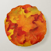 紅葉 ラウンドクッション (裏面)
