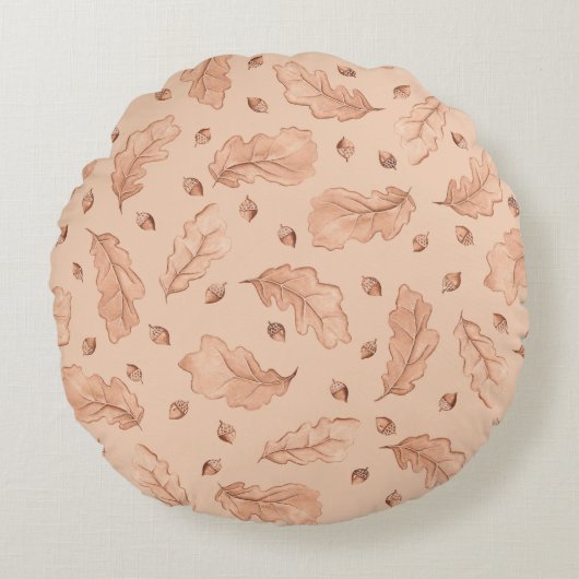 紅葉 ラウンドクッション (正面)