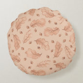 紅葉 ラウンドクッション (裏面)