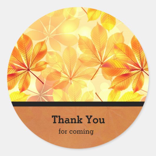 紅葉 ラウンドシール (正面)