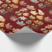 紅葉 ラッピングペーパー (角)