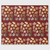 紅葉 ラッピングペーパー (フラット)