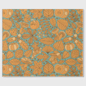 紅葉 ラッピングペーパー (フラット)