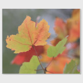 紅葉 ラッピングペーパー (フラット)