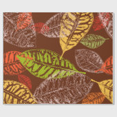 紅葉 ラッピングペーパー (フラット)