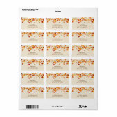 紅葉 ラベル (フルシート)