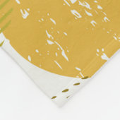 紅葉、ヴィンテージシームレスなパターン。 フリースブランケット (角)