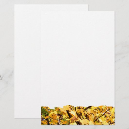 紅葉 便箋 (正面/裏面)